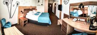 Отель Hotel Milenium Легница Улучшенный номер с кроватью размера «king-size»-7